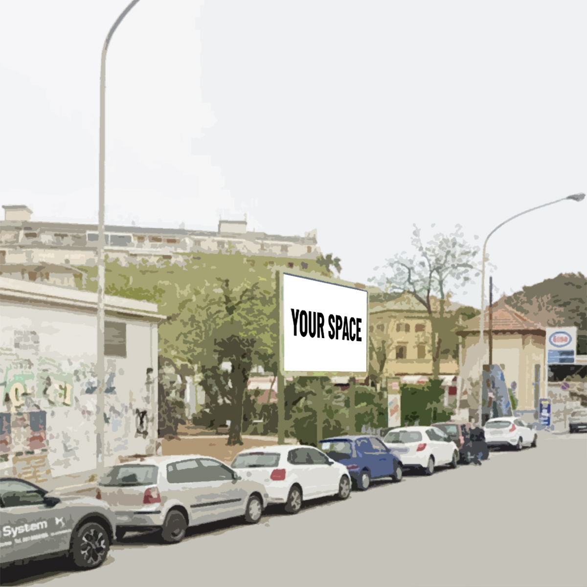 SPAZIO PUBBLICITARIO 600 x 300 Piazza Principe di Camporeale (PALERMO) Dal 19/10/2026 al 01/11/2026 14 giorni